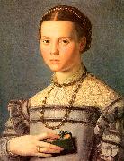 Agnolo Bronzino Portrait of a Young Girl with a Prayer Book China oil painting reproduction